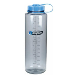 Пляшка для води Nalgene Wide Mouth Sustain Silo 1.4L Gray BPA/BPS безпечно міцний Tritan™ зручне наповнення Пляшка для води Nalgene Wide Mouth Sustain Silo 1.4L Gray BPA/BPS безпечно міцний Tritan™ зручне наповнення