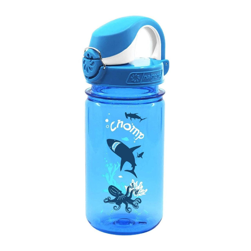 Пляшка для води Nalgene Kids On-The-Fly Lock-Top 0.35L Tritan герметична без BPA легка для миття