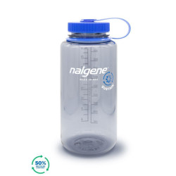 Пляшка для води Nalgene Wide Mouth Sustain 0.95L Tritan™ Renew BPA/BPS free 177 г для подорожей та активного відпочинку Пляшка для води Nalgene Wide Mouth Sustain 0.95L Tritan™ Renew BPA/BPS free 177 г для подорожей та активного відпочинку
