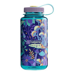 Пляшка для води Nalgene Wide Mouth Sustain Botanical Mushrooms об'єм 1 л Tritan™ Renew без BPA герметична Пляшка для води Nalgene Wide Mouth Sustain Botanical Mushrooms об'єм 1 л Tritan™ Renew без BPA герметична