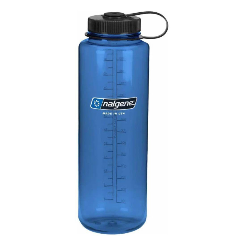 Пляшка для води Nalgene Wide Mouth Silo Bottle 1.4L Tritan™ герметична з широким горлом 1.42 л