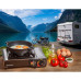 Газова плитка Kemper Smart Stove 1.9 кВт розміри 34 x 29 x 12.5 см кейс для перенесення