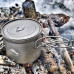 Козанок TOAKS Titanium 900ml Pot легкий 124 г діаметр 115 мм висота 90 мм складні ручки
