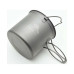 Козанок TOAKS Titanium 1100ml Pot 145 г легкий титан з ручкою оптимальний для туристів