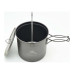 Козанок TOAKS Titanium 1100ml Pot 145 г легкий титан з ручкою оптимальний для туристів