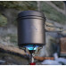 Казанок TOAKS Titanium 1100ml Pot сковорода вес 159 г диаметр 115 мм висота 110 мм компактен и легок для путешествий