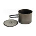 Казанок TOAKS Titanium 1300ml Pot легкий 133 г диаметр 130 мм оптимально для двох осіб