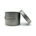 Козанок TOAKS Titanium 1300ml Pot with Pan вага 170 г діаметр 130 мм для 2 чоловік легкий та компактний