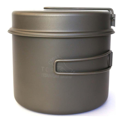 Казанок TOAKS Titanium 1600ml Pot with Pan легкий титан 230 г диаметр 145 мм висота 106 мм багатофункціональний