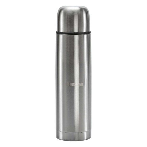 Термос Rockland Helios Silver 1.0L нержавіюча сталь вакуумна ізоляція 545 г ергономічний дизайн