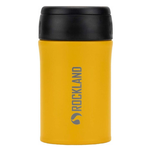 Термос Rockland Meteor Yellow 500ml нержавіюча сталь складна ложка широка горловина