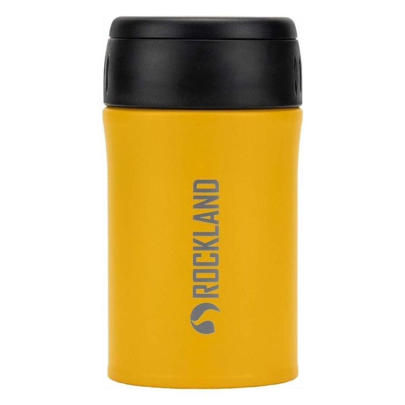 Термос Rockland Meteor Yellow 500ml нержавіюча сталь складна ложка широка горловина