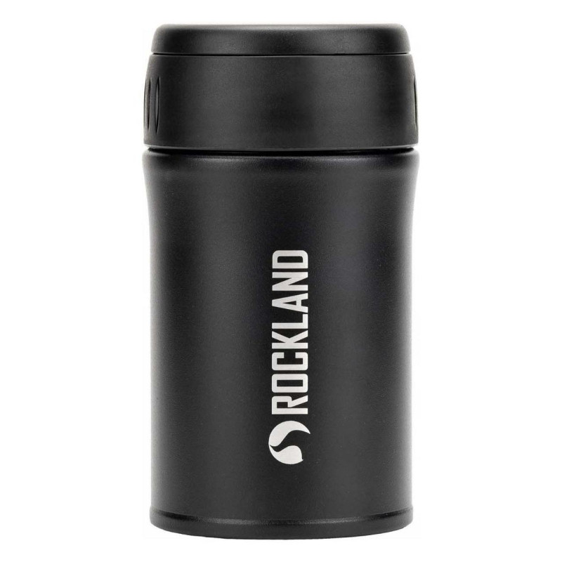 Термос Rockland Meteor Black 500ml нержавеющая сталь складная ложка BPA-free широка горловина