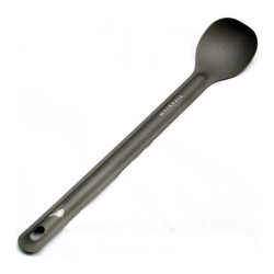 Ложка TOAKS Titanium Long Handle Spoon вес 19 г длина 220 мм материал титан для зручного приема пищи в походах Ложка TOAKS Titanium Long Handle Spoon вес 19 г длина 220 мм материал титан для зручного приема пищи в походах