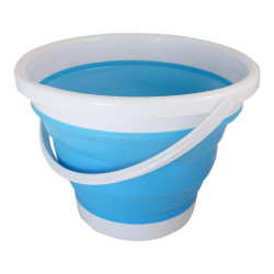 Відро складане Coghlans Collapsible Bucket 9L матеріал TPR і PP глибина 23 см складне для зручного зберігання Відро складане Coghlans Collapsible Bucket 9L матеріал TPR і PP глибина 23 см складне для зручного зберігання