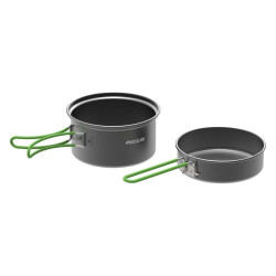 Набір посуду Rockland Travel Duo Anodized 1.1 л анодований алюміній для 1-2 мандрівників легкий та компактний Набір посуду Rockland Travel Duo Anodized 1.1 л анодований алюміній для 1-2 мандрівників легкий та компактний