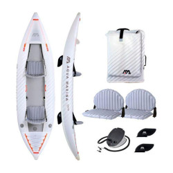Надувний каяк Aqua Marina Halve 13′1″ Ultra-light Packayak 2+1 місце вага 7.4 кг максимальне навантаження 180 кг Надувний каяк Aqua Marina Halve 13′1″ Ultra-light Packayak 2+1 місце вага 7.4 кг максимальне навантаження 180 кг