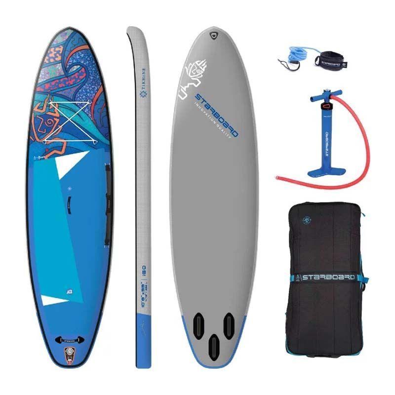 Надувна SUP дошка Starboard Inflatable iGO Tikhine Wave Deluxe SC 10'8″ х 33″ вага 9.7 кг довжина 325.1 см