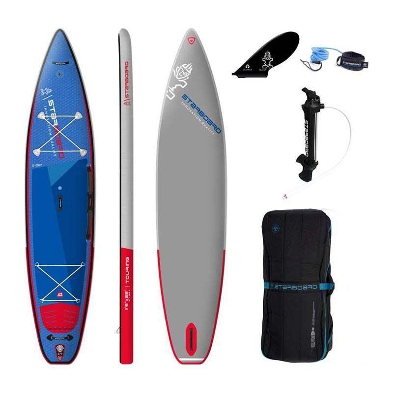 Надувная SUP доска Starboard Inflatable 11'6″ Touring Deluxe SC длина 350.5 см ширина 73.7 см об'єм 312 л