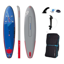 Надувна SUP дошка Starboard Inflatable iGO Deluxe DC 12'0″ 2 камери вага 12.4 кг довжина 365.8 см Надувна SUP дошка Starboard Inflatable iGO Deluxe DC 12'0″ 2 камери вага 12.4 кг довжина 365.8 см