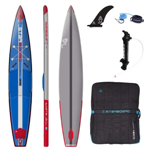 Надувна SUP дошка Starboard Inflatable 12'6″ x 25.5″ All Star Airline Deluxe SC вага 9.8 кг довжина 381 см
