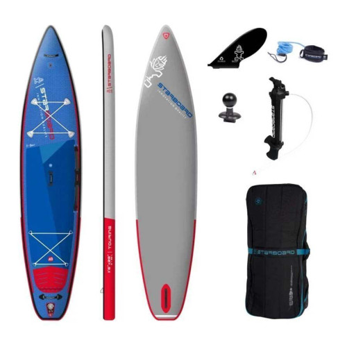 Надувна SUP дошка Starboard Inflatable ICON Deluxe SC 14'0″ x 32″ вага 13.1 кг навантаження 70-135 кг