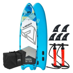 Надувна SUP дошка Aqua Marina Mega 8′1″ BT-20ME для 7 осіб вага 27.5 кг розміри 550 х 152 х 20 см вантажопідйомність до 650 кг Надувна SUP дошка Aqua Marina Mega 8′1″ BT-20ME для 7 осіб вага 27.5 кг розміри 550 х 152 х 20 см вантажопідйомність до 650 кг