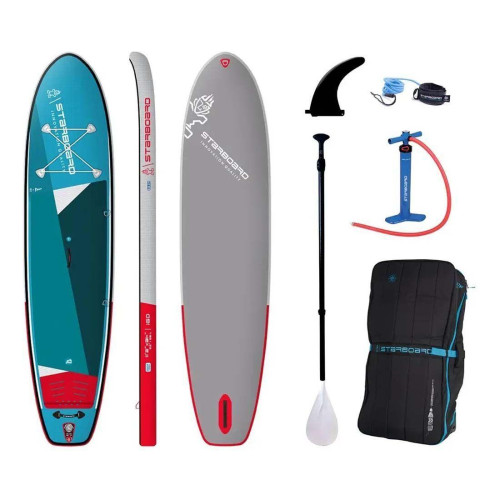 Надувна SUP дошка Starboard Inflatable iGO Zen SC 340.4 см 8.9 кг з сумкою та насосом V8 2021/2022