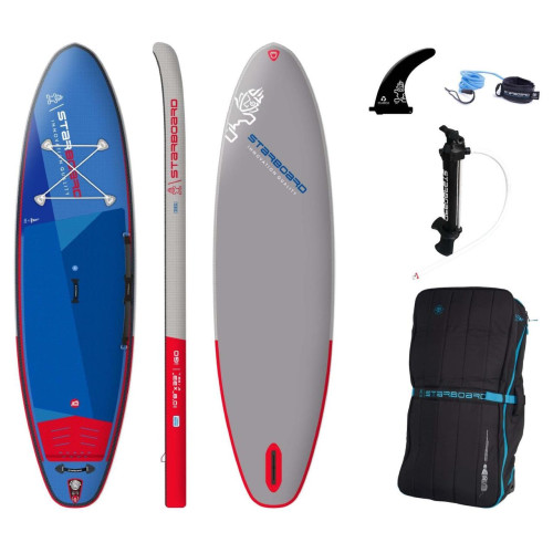 Надувна SUP дошка Starboard Inflatable iGO Deluxe SC 10’8” 9 кг для навантаження 45-120 кг об'єм 331 л