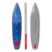 Надувна SUP дошка Starboard Inflatable Touring M Deluxe DC 12’6” 11.7 кг для навантаження 55-110 кг 2 камери
