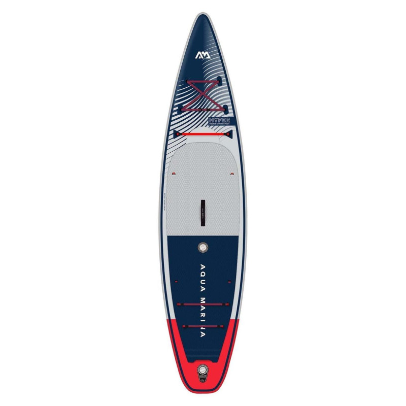 Надувна SUP дошка Aqua Marina Hyper 11′6″ BT-23HY01 11.5 кг об'єм 330 л двошаровий корпус FORE KEEL™