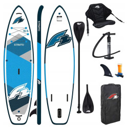 Надувна SUP дошка F2 Strato 10.5 320 см 83 см вага 9 кг об'єм 317 л для новачків та досвідчених веслярів Надувна SUP дошка F2 Strato 10.5 320 см 83 см вага 9 кг об'єм 317 л для новачків та досвідчених веслярів