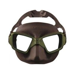 Маска Omer ZERO 3 Mask Olive силіконова швидкорегульована пряжка легка 30% більше поля зору Маска Omer ZERO 3 Mask Olive силіконова швидкорегульована пряжка легка 30% більше поля зору