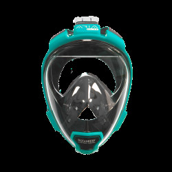 Маска Ocean Reef Aria QR Full Face teal S/M не запотіває дихання носом підводні пригоди комфортний дизайн Маска Ocean Reef Aria QR Full Face teal S/M не запотіває дихання носом підводні пригоди комфортний дизайн