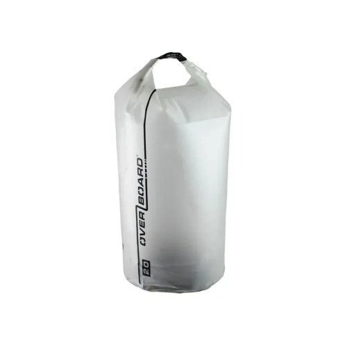 Гермомішок Overboard Pro-Light Clear Tube 20L герметичний об'єм 20 л легкий вага 110 г компактний 22х18 см