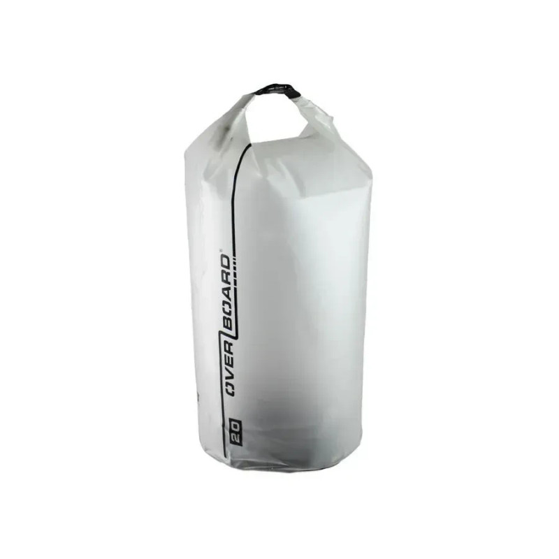 Гермомішок Overboard Pro-Light Clear Tube 20L герметичний об'єм 20 л легкий вага 110 г компактний 22х18 см