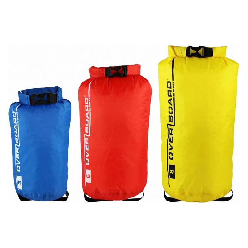 Набір гермомішків OverBoard Dry Bag Multi-Pack Divider Set 3-6-8L з Fold Seal System та IP65 захистом