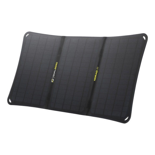 Сонячна панель Goal Zero Nomad 20 потужність 20 В монокристалічна складана для зарядки USB-пристроїв