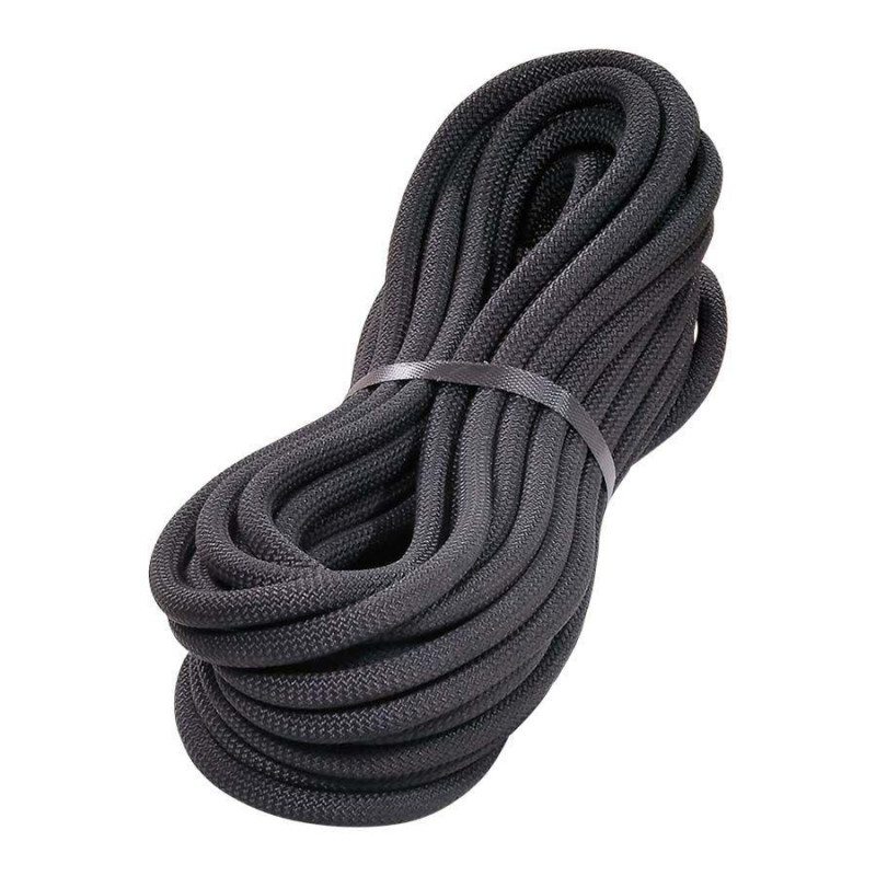 Мотузка статична Rock Empire Static Rope 11mm 100m Black статична міцність 33kN вага 80g/m