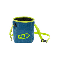 Мішечок для магнезії Climbing Technology BlueJ 115 г джинсовая ткань ергономічна форма шнур зі стопором Мішечок для магнезії Climbing Technology BlueJ 115 г джинсовая ткань ергономічна форма шнур зі стопором