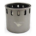 Дров'яна піч TOAKS Titanium Backpacking Wood Burning Stove вага 228 г розміри 10.5 x 20.5 см компактна та легка