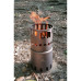 Дров'яна піч TOAKS Titanium Backpacking Wood Burning Stove вага 228 г розміри 10.5 x 20.5 см компактна та легка