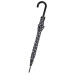 Зонт Semi Line Black White Dots (L2037-3) трость 104 см полуавтомат легкий 345 г стильний чорний с белими точками