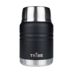 Термос Tribe Food Jar 0.45 л T-DE-0022 чорний стильний дизайн для гарячих та холодних страв Термос Tribe Food Jar 0.45 л T-DE-0022 чорний стильний дизайн для гарячих та холодних страв