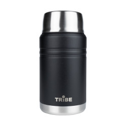 Термос Tribe Food Jar T-DE-0023 об'єм 0.7л чорний стильний дизайн Термос Tribe Food Jar T-DE-0023 об'єм 0.7л чорний стильний дизайн