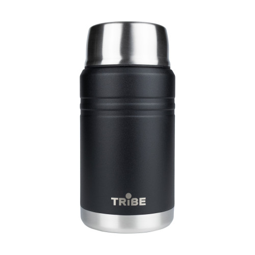 Термос Tribe Food Jar T-DE-0023 об'єм 0.7л чорний стильний дизайн