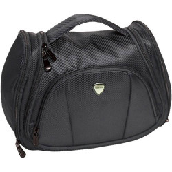 Косметичка Semi Line 6L Black 420D Polyester Twill водостойкое дно 10 отделений 27x20x12 см Косметичка Semi Line 6L Black 420D Polyester Twill водостойкое дно 10 отделений 27x20x12 см
