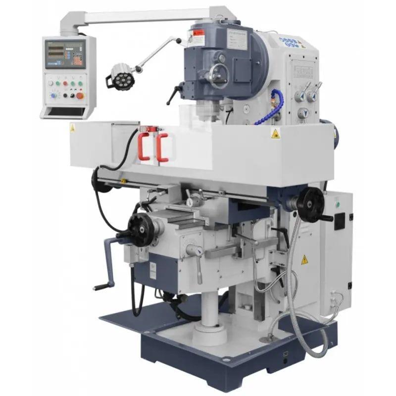 Універсальний фрезерний станок CORMAK UWF 125 SERVO 3 кВт швидкість шпинделя 35-1500 об/мин вагу 1500 кг розміри 1720x1680x1810 м