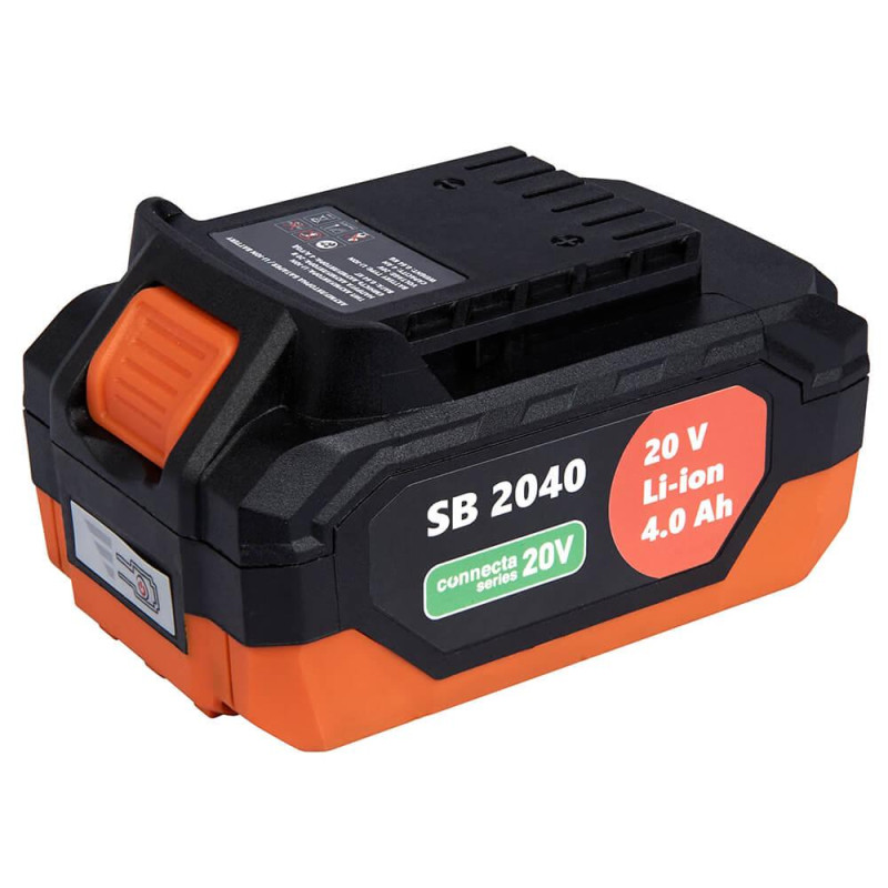 Акумуляторная батарея SEQUOIA SB2040 Li-Ion 20 В 4.0 Ач вес 0.64 кг серия CONNECTA SERIES 20V