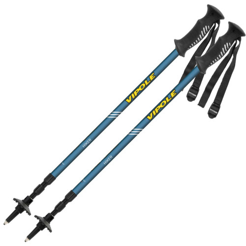 Трекінгові палки Vipole Hiker S25 16 алюмінієві телескопічні TwistLock компактні 67 см